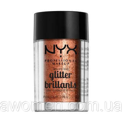 Набор NYX Glitter + Primer (COPPER) № 4