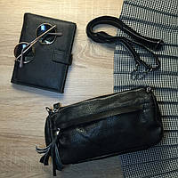 Чорні шкіряні Сумки