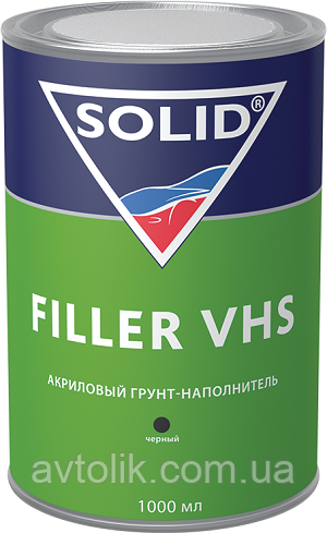 SOLID Акриловий ґрунт-наповнювач FILLER VHS 4+1 Чорний