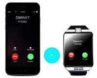 Умные часы Smart Watch Q18 сенсорные смарт часы, звонки, смс, интернет, карта памяти