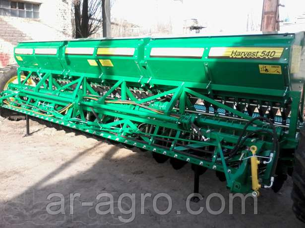 Сівалка зернова Harvest 540 (Харвест 540) аналог СЗ-5,4 зі збільшеним бункером