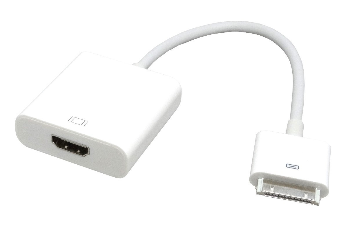30-pin HDMI AV-адаптер для iPad 2/3, iPhone 4/4s, iPod 4