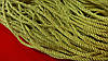 Шнур шторний 5 мм золото з оливковим відтінком люрекс, фото 3
