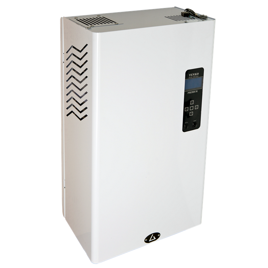 Електричний котел із програматором навісний 6 кВт Tenko Преміум Плюс 220/400 В ППКЕ, електрокотел опалення, фото 1