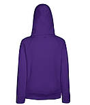 Толстовка жіноча на блискавці Lightweight hooded sweat jacket, бавовна, фото 9