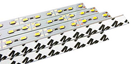 Світлодіодна led лінійка LEDTech smd 5730 72led/m 12v 18 вт ip20 білий (6000К) з скотчем