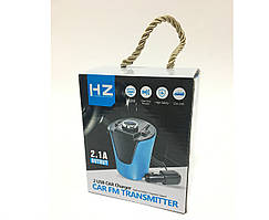 Модулятор FM автомобільний HZ 2 USB (12-24V)