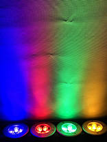 Світлодіодний тротуарний лінзований світильник LM987 5W червоний, синій, зелений, жовтий Код.59135, фото 3