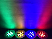 Світлодіодний тротуарний лінзованний світильник LM13 12W червоний, синій, зелений, жовтий Код.59137, фото 3