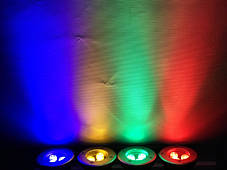 Світлодіодний тротуарний лінзований світильник LM986 3W червоний, синій, зелений, жовтий Код.59136, фото 3