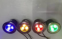 Світлодіодний тротуарний лінзований світильник LM986 3W червоний, синій, зелений, жовтий Код.59136, фото 3
