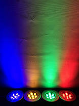 Світлодіодний тротуарний лінзований світильник LM988 7W червоний, синій, зелений, жовтий Код.59139, фото 3