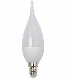 Світлодіодна лампа Horoz 4370L 3.5W C37 Е14 3000K свічка на вітрі Код.58298