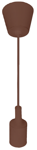 Світильник підвісний VOLTA (колір коричневий)