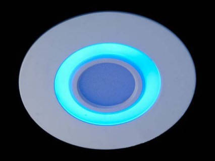 Світлодіодний світильник LM 441 18 W 4500 K синя підсвітка Код.58108, фото 2
