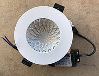 Светодиодный потолочный светильник RIGHT HAUSEN Plate 6W 4000K белый Код.58853