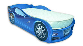 Ліжко машина Ягуар (синій)