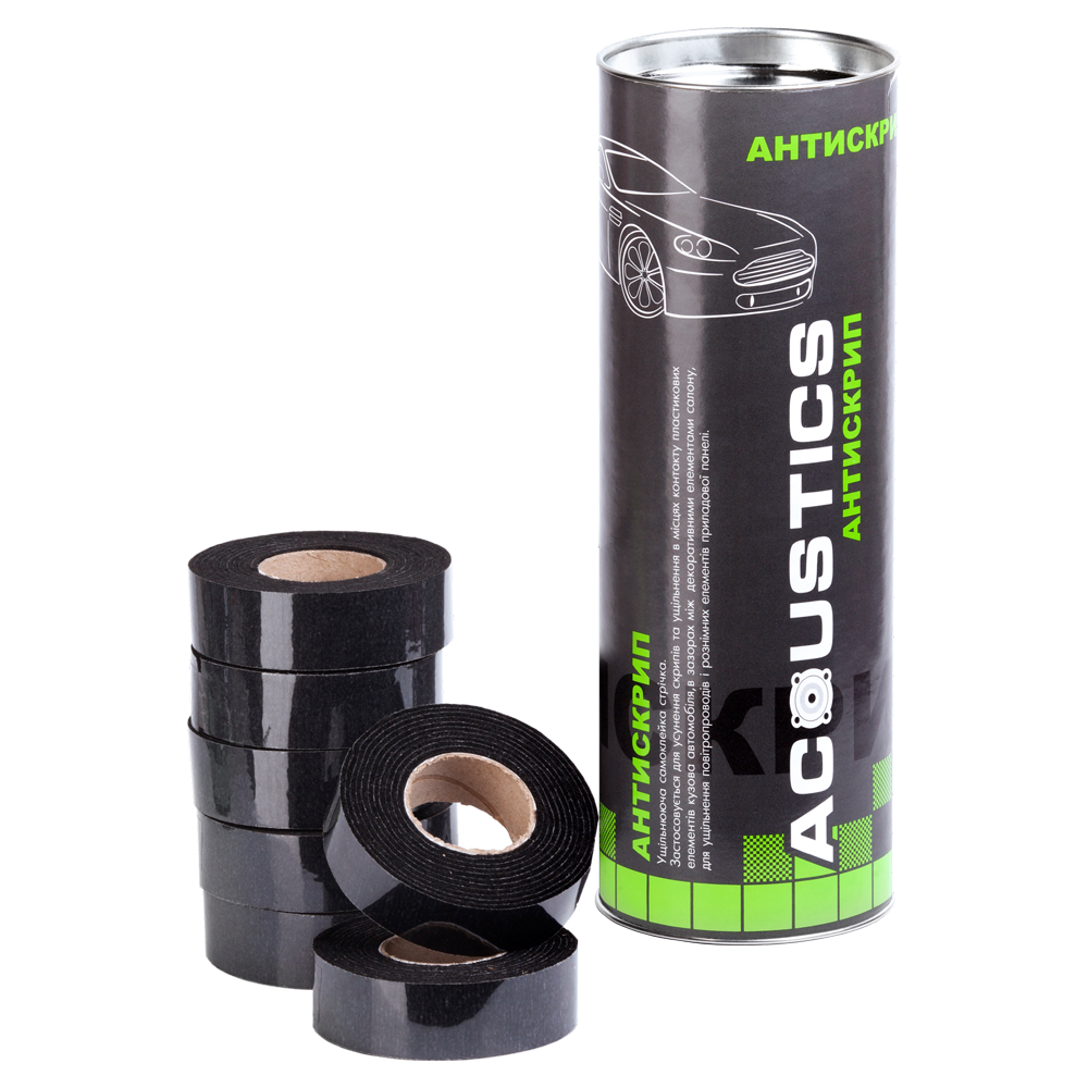 Антискрип Acoustics стрічка 20мм, довжина 1,75 м, фото 1