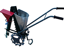 Саджалка для часнику 1-рядна ручна "Ярило" з бункером для добрив