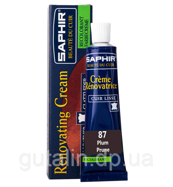 Рідка шкіра Saphir Creme Renovatrice 25 мл колір зливу (87)