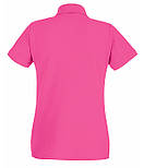 Жіноча футболка поло, теніска Premium polo lady-fit, 100% бавовна, фото 6