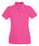 Жіноча футболка поло, теніска Premium polo lady-fit, 100% бавовна, фото 5