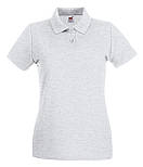 Жіноча футболка поло, теніска Premium polo lady-fit, 100% бавовна, фото 3