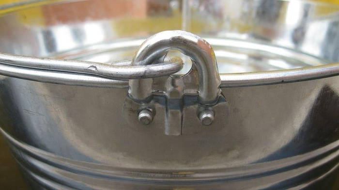 Купить Ведро 12л оцинкованное, цена — Prom.ua (ID#649291292)