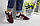Жіночі кеди Adidas Gazelle (бордові), ТОП-репліка, фото 5