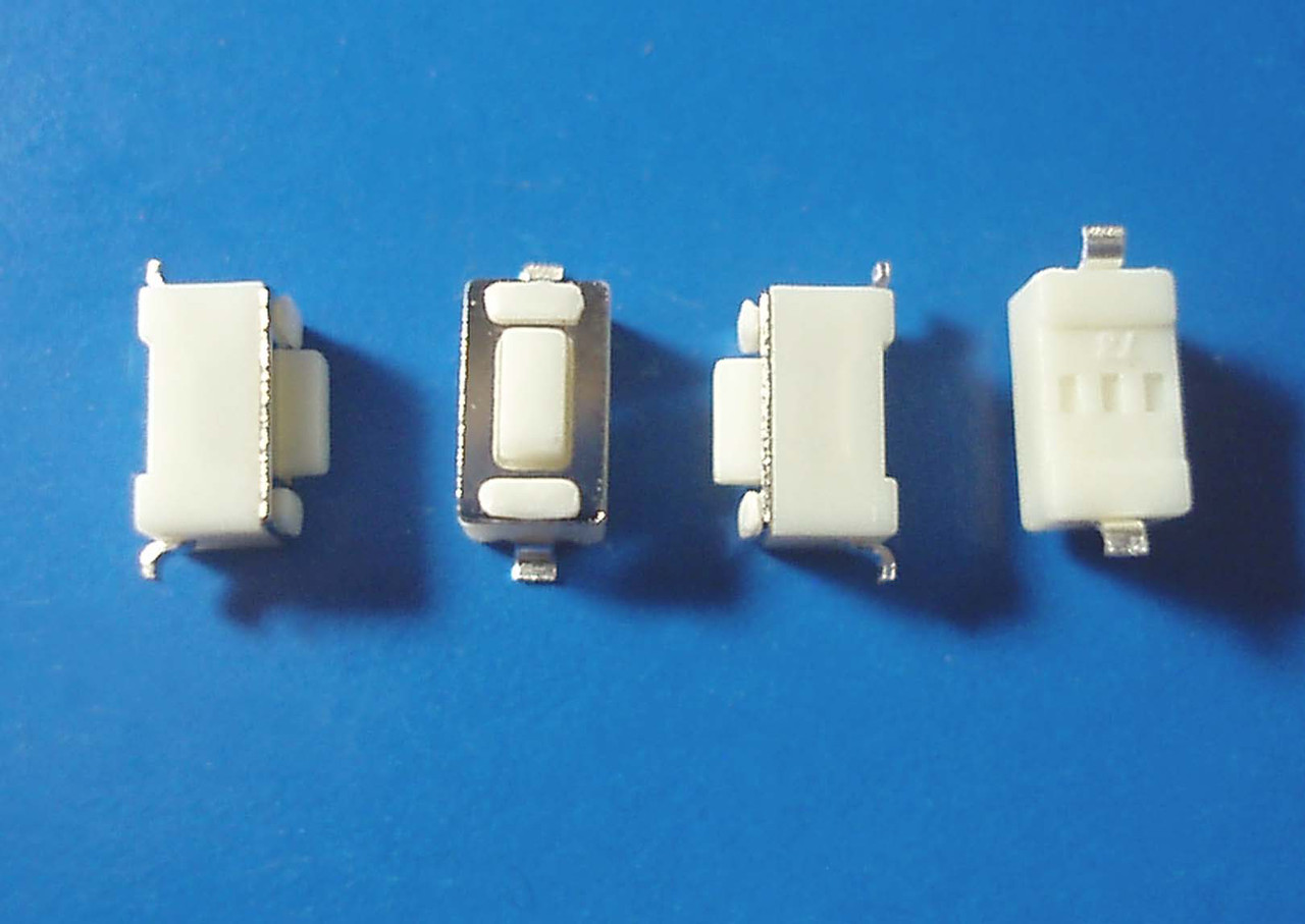 Кнопка тактова 3х6х4.3мм 2Pin, мікроперемикач SMD 2 контакти Switch Momentary Tact pushult