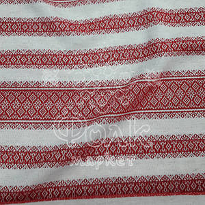 Тканина для скатертини з українським орнаментом