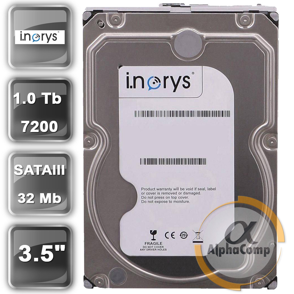 Жорсткий диск 3.5" 1Tb i.norys INO-IHDD1000S3-D1-7232 (32Mb/7200/SATAIII)