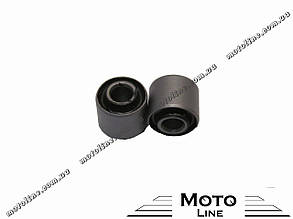 Сайлентблок амортизатора нижній у картер (пара) Mototech