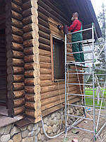 Фарбування Шліфування дерев'яних будинків