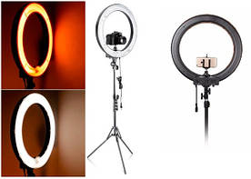 Лампа кольцевая для визажиста, фотографа (модель PR)
