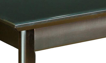 Кухонний стіл Мілан нерозкладний Askalon з масиву дерева, колір горіх /темний горіх, фото 2