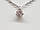 Срібне кольє з фіанітом. Артикул 908-01046 42, фото 4