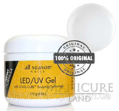 Моделюючий гель LED/UV All Season (прозорий), 113 г, фото 2