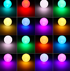 Світлодіодна лампа 5 Вт RGB кольорова Е27 з пультом, LM734, фото 6
