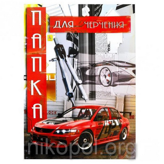 Папка для креслення "Коленкор" А3 10 аркушів, 180г/м2