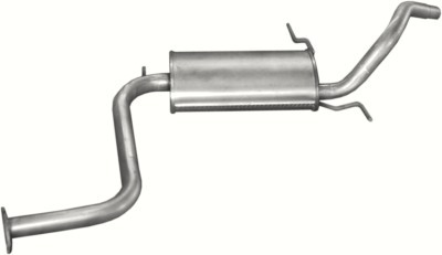 Глушник задн частина Мазда MAZDA: 323 II 80-89, 323 II Hatchback 80-89, 323 III 85-89, 323 III Hatchback 8