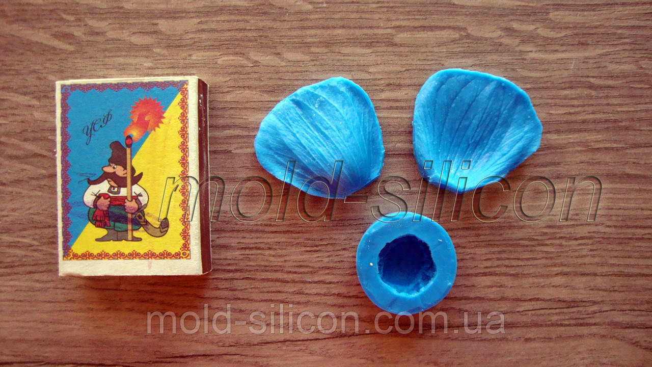 Силіконовий вайнер "Пелюстка і центр анемону", фото 1