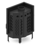 Камінна топка Hitze Albero 14 KW лівостороння, фото 6