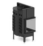Камінна топка Hitze Albero 14 KW лівостороння, фото 4