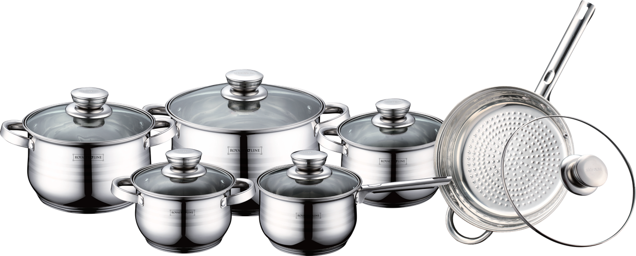 Набір каструль Royalty Line RL-1231 14PCS
