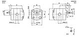 Зовнішні односпрямовані шестеренні насоси Marzocchi 1 BK 4 / Marzocchi external single gear 1 BK 4 pumps, фото 2