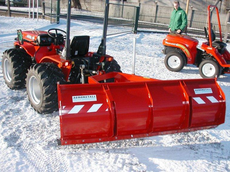Снігоприбиральний відвал для мінітракторів ZR-M, фото 1