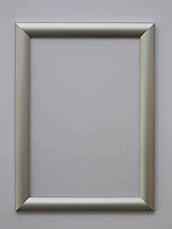 Рамка для плаката формату B4 з 25-мм профілю з клік системою, фото 5