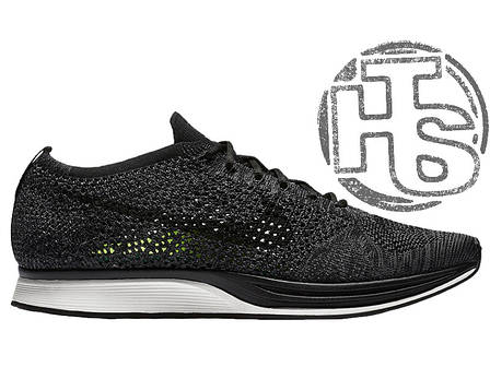 Чоловічі кросівки Nike Flyknit Racer Blackout 526628-017, фото 1