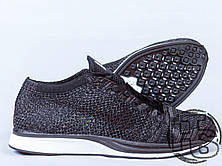 Чоловічі кросівки Nike Flyknit Racer Blackout 526628-017, фото 4